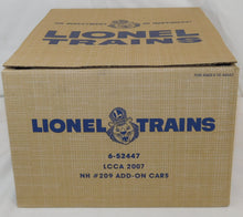 Load image into Gallery viewer, Lionel 6-52447 Add On Set for #1608W New Haven #209 Passenger LCCA B+2 pass cars