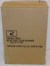 Load image into Gallery viewer, K-Line K-4650B Northern Pacific 15" Aluminum Passenger 4car Passenger Set SCARCE