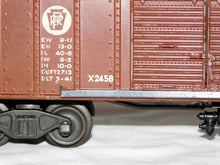 Load image into Gallery viewer, Lionel x2458 Pennsylvania DoubleDoor Automobile Mtal Boxcar EXTRA RIVET Version