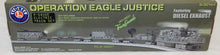 Load image into Gallery viewer, Lionel 6-30144 Operation Eagle Justice Train Set Military Diesel Army Train GP7