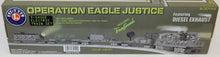Load image into Gallery viewer, Lionel 6-30144 Operation Eagle Justice Train Set Military Diesel Army Train GP7