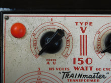 Load image into Gallery viewer, Lionel Type V transformer 150 watts RUNS 4 TRAINS 1939-47 RED PRINT O / STANDARD C-7