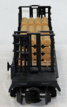 Load image into Gallery viewer, Lionel 6-16347 Ontario Northland Bulkhead Flat Car w/ Wood Load diecast sprung trucks
