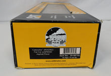 Load image into Gallery viewer, MTH 20-98795 Caterpillar Flat Car w/ die cast AP655D Asphalt Paver O 1/48 2012 Premier