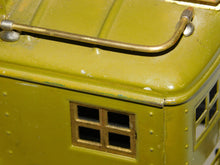 Load image into Gallery viewer, Lionel #347E BOXED Set w/ 8E Standard gauge passenger Set Olive w/ RED plates & trim 337 338 1920s Prewar (Copy)