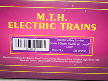 Load image into Gallery viewer, MTH 20-98230 Tobacco Valley Lumber Center I Beam Flat Car #940568 1/48 O Premier