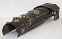 Load image into Gallery viewer, Prewar Lionel Standard Gauge 385E SHELL 2-4-2 Steam Engine DkGray copper & silver