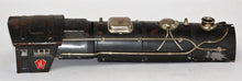 Load image into Gallery viewer, Prewar Lionel Standard Gauge 385E SHELL 2-4-2 Steam Engine DkGray copper & silver