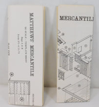 Load image into Gallery viewer, Campbell #371 HO scale Matthews' Mercantile Complete Wood Kit Sealed Bags HOn3