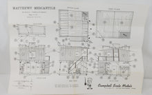 Load image into Gallery viewer, Campbell #371 HO scale Matthews' Mercantile Complete Wood Kit Sealed Bags HOn3