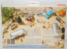 Load image into Gallery viewer, Busch 1054 Trailer Park Scene w/ TWO Airstream Trailers HO Scale 1/87 OO C-10