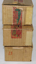 Load image into Gallery viewer, Lionel #347E BOXED Set w/ 8E Standard gauge passenger Set Olive w/ RED plates & trim 337 338 1920s Prewar (Copy)