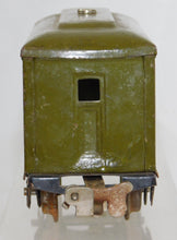 Load image into Gallery viewer, Lionel 529 529 1920s Passenger Coaches Olive Green w/ maroon plates O gauge