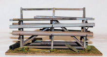 Load image into Gallery viewer, Custom BUILT Parker Pipe Rack Yard Diorama Hangman Creek #003 O/On3/On30 1/48