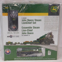 Load image into Gallery viewer, Lionel 6-83286 JOHN DEERE Steam Freight Train Set LIONCHIEF Remote Control C-10 New