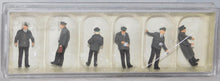 Load image into Gallery viewer, Preiser #10490 Streetcar working tram Staff HO Scale 1/87 six Railroad figures
