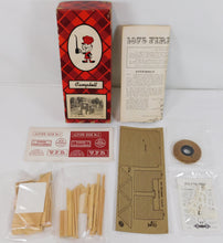Load image into Gallery viewer, Campbell #355 HO scale 1875 Fire House Kit Complete SEALED BAGS HOn3 Vintage