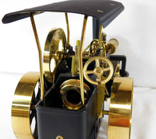 Load image into Gallery viewer, Wilesco D366 Old Smoky Live Steam Roller & A386 Water Cart BOXED Brass German