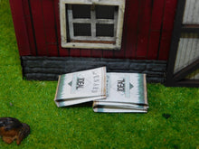 Load image into Gallery viewer, Menards 279-1992 Classic Dairy Barn w/ cows Farm Ranch O gauge lighted Retired