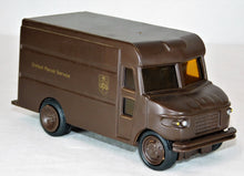 Load image into Gallery viewer, UPS Truck P-600 Brown Delivery Truck Boxed 1977 rolling door 5.5" Replica