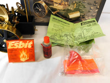 Load image into Gallery viewer, Wilesco D366 Old Smoky Live Steam Roller & A386 Water Cart BOXED Brass German