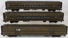 Load image into Gallery viewer, MTH 20-6536 CNW 5 Car 70' Streamline Passenger Set Smooth Chicago Northwestern LN