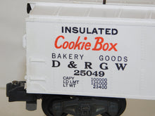 Load image into Gallery viewer, American Flyer 25049 DRGW Rio Grande lns Cookie Box Car Walking Brakeman BOXED with Instructions