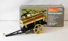 Load image into Gallery viewer, Wilesco D366 Old Smoky Live Steam Roller & A386 Water Cart BOXED Brass German