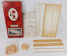 Load image into Gallery viewer, Campbell #766 HO scale Thru Plate Girder bridge Complete Wood Kit 1/87 railroad