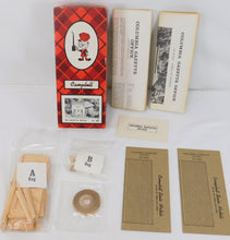 Load image into Gallery viewer, Campbell #380 HO scale Columbia Gazette Office Kit Complete SEALED BAGS Vintage