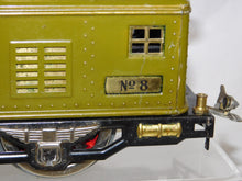 Load image into Gallery viewer, Lionel 347 Set #8 Standard gauge passenger Olive 337 338 1920s Maroon Trim BOXED