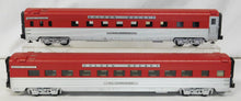 Load image into Gallery viewer, MTH 20-6612 Rock Island 2 Car 70' Streamlined Passenger Set Golden Rocket O C-8 Add On
