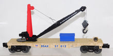 Load image into Gallery viewer, Lionel Boy Scouts of America 6-37013 Derrick Car crane flat w/ hook 100 years an