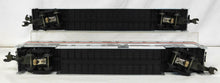 Load image into Gallery viewer, MTH MT 20-6539 Amtrak Phase 3 2CarSet 70' Aluminum Passenger 3 stripe Superliner