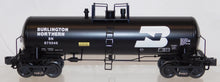 Load image into Gallery viewer, K-Line K-90014 Burlington Northern Semi Scale Aluminum Tank Car BN Railroad O KCC exclusive