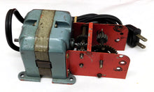 Load image into Gallery viewer, Gilbert ERECTOR set 9 1/2 Automotive Set w/ Parachute Jump 1949 w/motor Red case