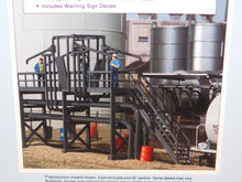 Load image into Gallery viewer, Walthers HO Scale 933-3104 Oil Loading Platform Model Kit Cornerstone Series New