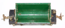 Load image into Gallery viewer, Lionel Trains 659 GREEN Dump Car Nickle trim dump 1935-42 Prewar runner O/027