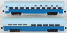 Load image into Gallery viewer, MTH 20-6118 Santa Fe Blue Goose 4Car 60' Streamline Passenger Set 15" Alumnum C7