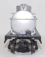 Load image into Gallery viewer, Lionel 6415 Sunoco 3 Dome Tank Car 1953-55 6600 gal diecast trucks EARLIEST version
