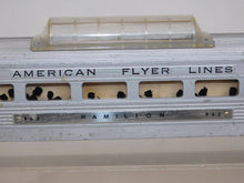 Load image into Gallery viewer, American Flyer 962 Hamilton vista dome Silver no stripe passenger car Postwar S