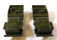 Load image into Gallery viewer, American Flyer 24572 US Navy Flat 2 Tootsietoy Jeeps Military Pikemaster CLEAN