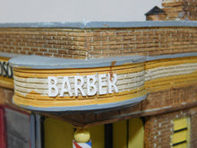 Load image into Gallery viewer, Menards 279-8488 Halls of Handsome BarberShop O gauge lighted + 6 figures barber