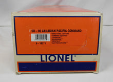 Load image into Gallery viewer, Lionel 6-18271 SD-90 Canadian Pacific TMCC Command diesel C-9 New #9129 diesel O