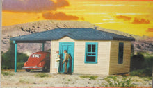Load image into Gallery viewer, Walthers 933-2824 HO Scale Route 66 Motel Cabin Cornerstone Series Built-ups OOP