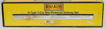 Load image into Gallery viewer, MTH 30-2760-3 New York Transit Blue Q Type 3-Car Subway Set Non-powered ADD ON