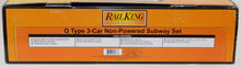 Load image into Gallery viewer, MTH 30-2760-3 New York Transit Blue Q Type 3-Car Subway Set Non-powered ADD ON