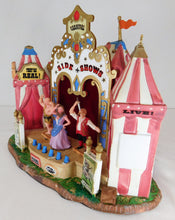 Load image into Gallery viewer, LEMAX 64492 Carnival Side Shows Circus Performers Animated Sound Light 2006 WRX
