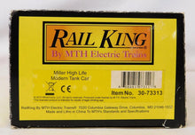 Load image into Gallery viewer, MTH 30-73313 Miller High Life O Gauge Rail King Modern Tank Car Beer Train