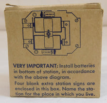 Load image into Gallery viewer, NOMA Talking Station BOX ONLY for batteries & Signs Make yours COMPLETE SCARCE